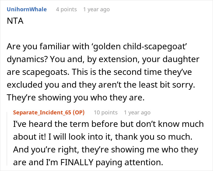 Online discussion about mom furious after dad and stepmom plan Disney trip excluding her and daughter, highlighting family conflict.