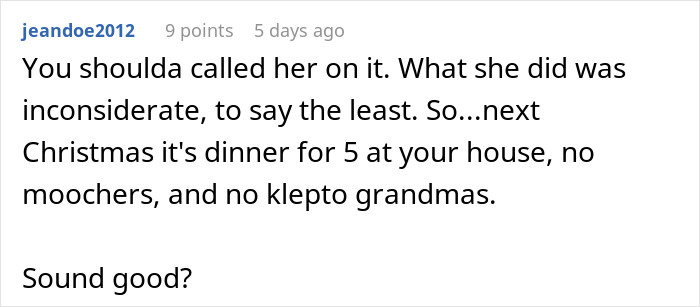 Text conversation about a couple hosting an expensive Thanksgiving dinner and dealing with missing leftovers.