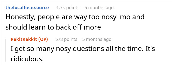 Reddit conversation showing older man criticizing younger generations and woman responding firmly in Goodwill store setting. Reddit conversation showing older man criticizing younger generations and woman responding firmly in Goodwill store setting.
