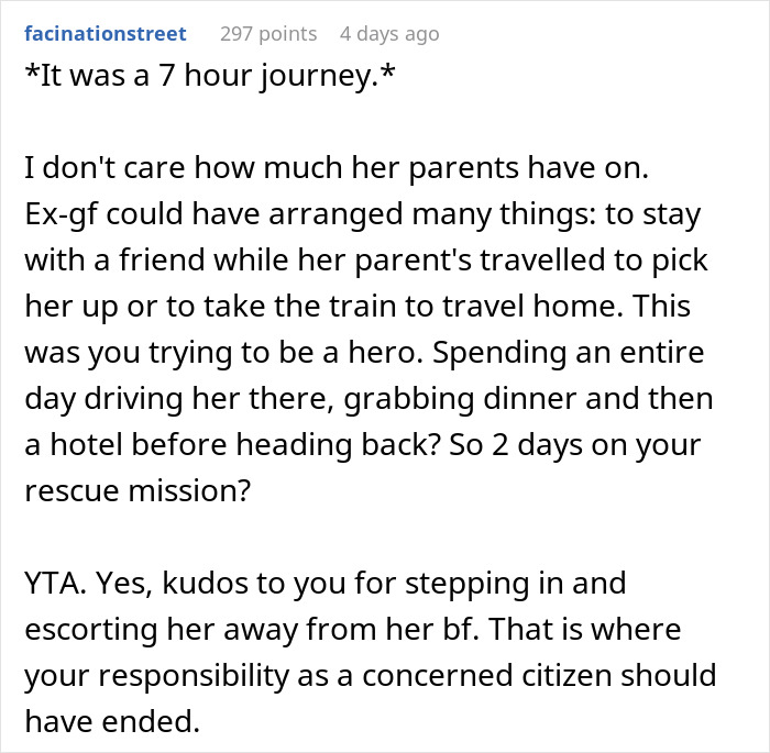 Man goes above and beyond helping ex-girlfriend, causing confusion with current partner’s feelings. Man goes above and beyond helping ex-girlfriend, causing confusion with current partner’s feelings.