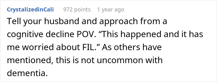 Comment discussing concern about FIL’s unexpected love confession linked to cognitive decline and dementia awareness. Comment discussing concern about FIL’s unexpected love confession linked to cognitive decline and dementia awareness.