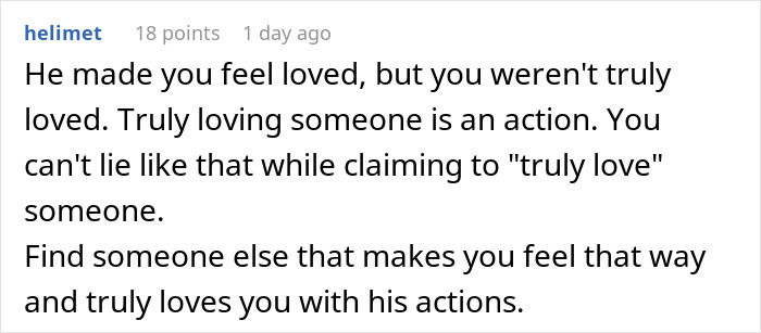 Comment about a 50YO guy lying about his age to his 22YO girlfriend and the impact on their relationship. Comment about a 50YO guy lying about his age to his 22YO girlfriend and the impact on their relationship.