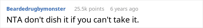 Screenshot of an online comment where a user advises not to dish insults if you cannot take it, reflecting girl-cry roasting friend insults. Screenshot of an online comment where a user advises not to dish insults if you cannot take it, reflecting girl-cry roasting friend insults.