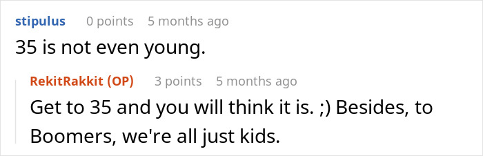 Comments discussing generational views in a Goodwill store, featuring an older man criticizing younger generations. Comments discussing generational views in a Goodwill store, featuring an older man criticizing younger generations.