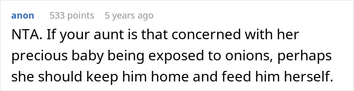 Picky 16YO Devours Cousin’s Quiche, Runs Crying To Mom After Learning It Had Onions In It Picky 16YO Devours Cousin’s Quiche, Runs Crying To Mom After Learning It Had Onions In It