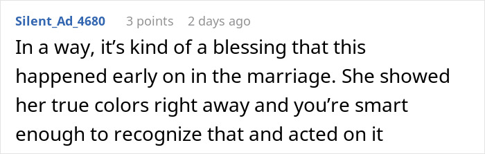 Screenshot of an online comment discussing marriage falling apart due to wife treating husband as an ATM machine. Screenshot of an online comment discussing marriage falling apart due to wife treating husband as an ATM machine.