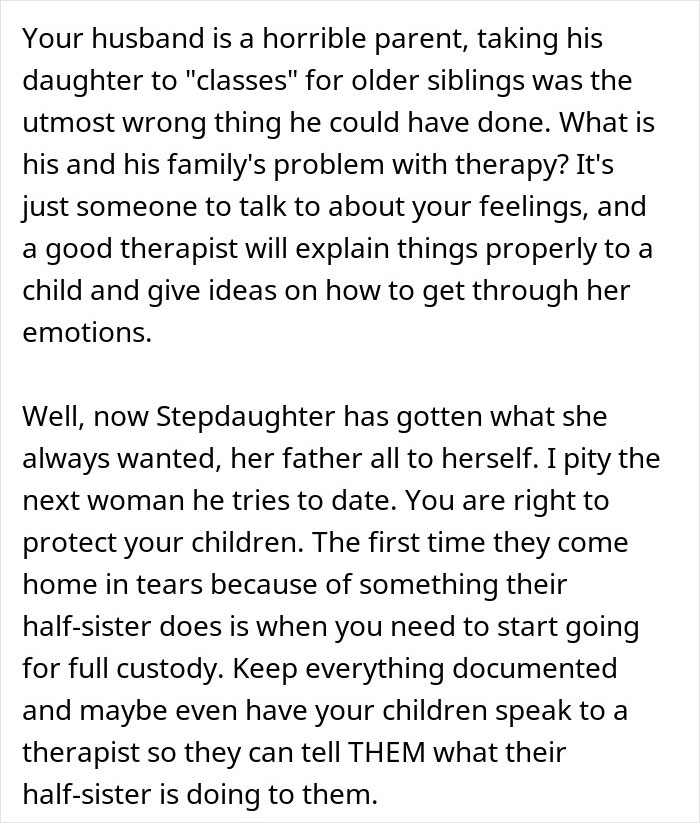 Alt text: Concerned woman discussing stepdaughter’s behavior and in-laws’ impact on her decision to leave husband after years. Alt text: Concerned woman discussing stepdaughter’s behavior and in-laws’ impact on her decision to leave husband after years.
