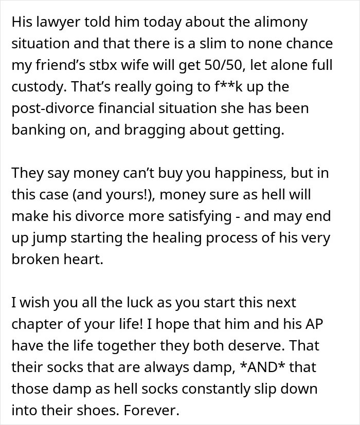 Man Leaves Wife Of 10 Years For Younger Woman, Panics When Divorce Takes An Unexpected Turn Man Leaves Wife Of 10 Years For Younger Woman, Panics When Divorce Takes An Unexpected Turn