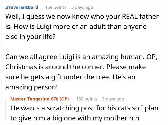 Reddit conversation about a teen discovering her stepmother's true colors and feeling insecure about a kid. Reddit conversation about a teen discovering her stepmother's true colors and feeling insecure about a kid.