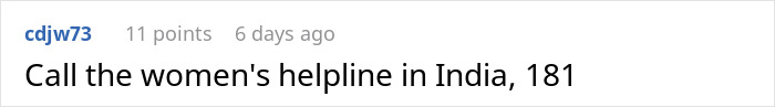 Text message on screen advising to call the women's helpline in India 181 for help with being held hostage. Text message on screen advising to call the women's helpline in India 181 for help with being held hostage.