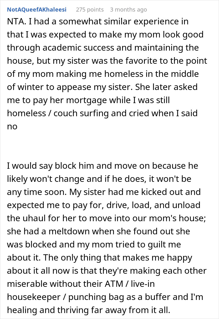 Neglected Brother Wants Payback From Supposed Golden Child, Gets A Harsh Reality Check Instead 