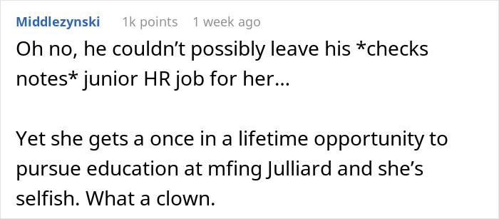 Guy Can't Believe GF Won't Abandon Her Dreams To Be With Him, Whines Even A Year After The Breakup