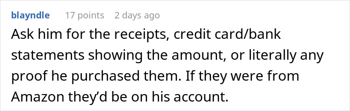 Woman looking confused and holding Christmas gifts that match items previously reported missing from her home.
