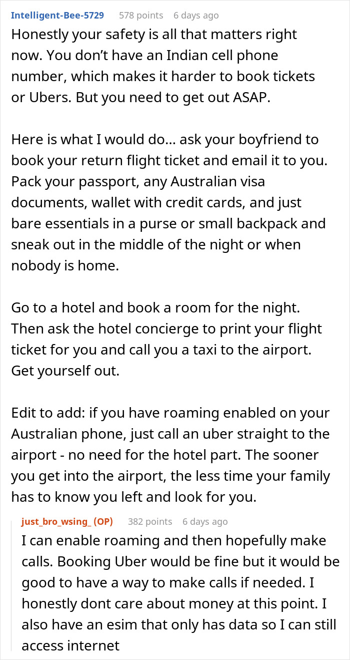 Text advice on escaping a hostage situation at parents’ place, focusing on safety and planning an exit discreetly. Text advice on escaping a hostage situation at parents’ place, focusing on safety and planning an exit discreetly.