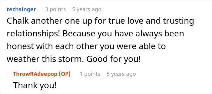 Screenshot of an online comment about trusting relationships amid claims of a husband cheating and ex-girlfriends causing drama. Screenshot of an online comment about trusting relationships amid claims of a husband cheating and ex-girlfriends causing drama.