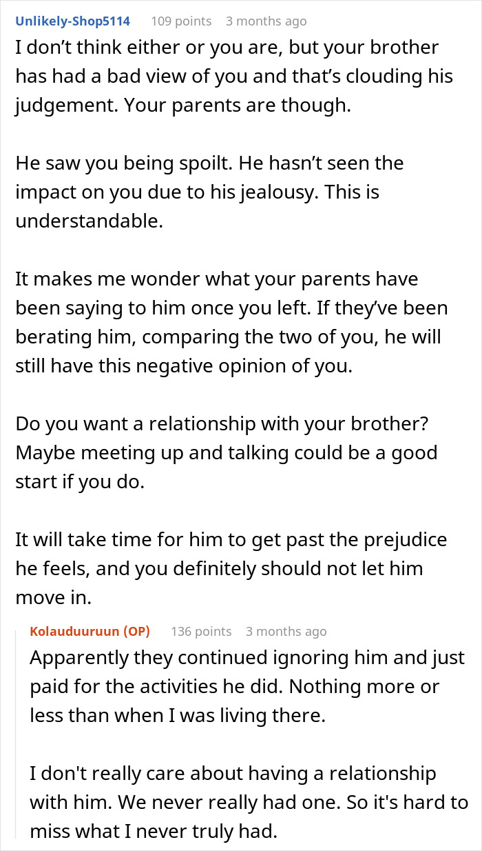 Neglected Brother Wants Payback From Supposed Golden Child, Gets A Harsh Reality Check Instead 
