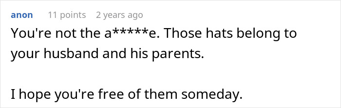 Screenshot of an online comment about a mom running away from her kids on Christmas, sharing support and hope.