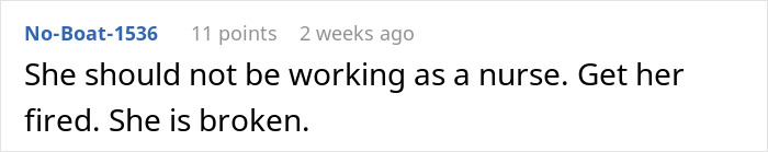 Screenshot of a social media comment criticizing a coworker, related to woman putting coworker on blast and being fired.