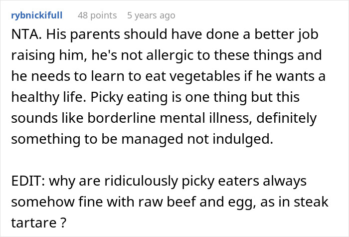 Picky 16YO Devours Cousin’s Quiche, Runs Crying To Mom After Learning It Had Onions In It Picky 16YO Devours Cousin’s Quiche, Runs Crying To Mom After Learning It Had Onions In It