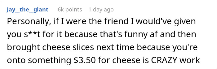 Screenshot of an online comment discussing cutting contact with a friend after showing true colors at a McDonald's drive-thru.