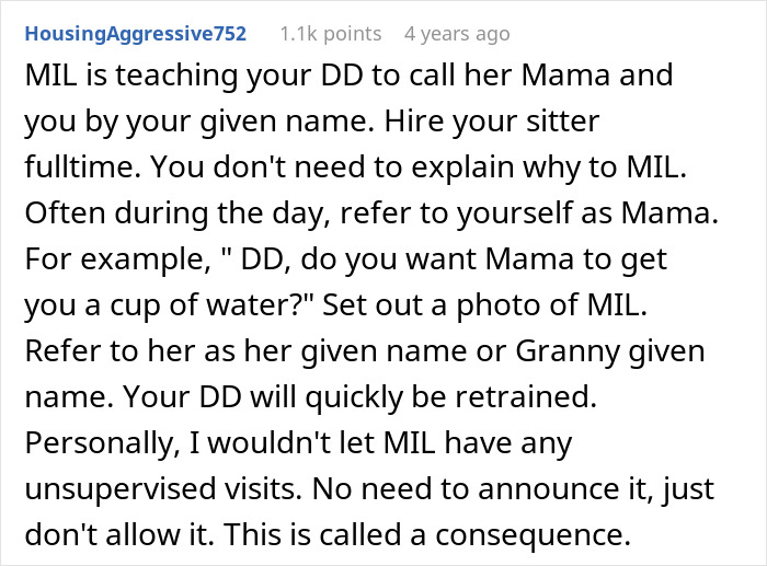 MIL teaching toddler to call mama by mother's first name, with tips on setting boundaries and retraining child behavior. MIL teaching toddler to call mama by mother's first name, with tips on setting boundaries and retraining child behavior.