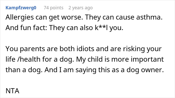 Screenshot of a Reddit comment discussing family conflict involving childcare and a 23-year-old moving out. Screenshot of a Reddit comment discussing family conflict involving childcare and a 23-year-old moving out.