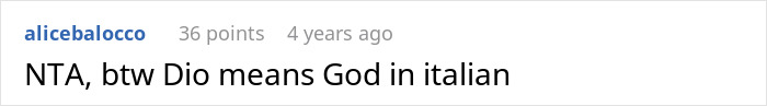 Screenshot of a Reddit comment discussing a cat sharing a name with a family member and related name conflict. Screenshot of a Reddit comment discussing a cat sharing a name with a family member and related name conflict.