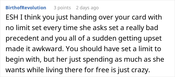 Online comment discussing a mom accused of embarrassing her son’s girlfriend who offered to cook meals for them. Online comment discussing a mom accused of embarrassing her son’s girlfriend who offered to cook meals for them.