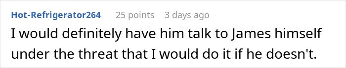 Screenshot of a Reddit comment discussing a man unsure if affair partner's baby is his child or grandchild. Screenshot of a Reddit comment discussing a man unsure if affair partner's baby is his child or grandchild.