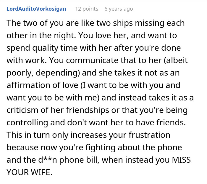 Man expresses frustration over phone dependence causing distance in marriage and leading to divorce discussions. Man expresses frustration over phone dependence causing distance in marriage and leading to divorce discussions.