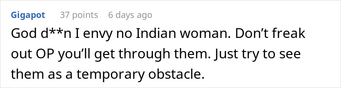 Comment text expressing empathy and encouragement to someone feeling held hostage at their parents' place, advising to see them as a temporary obstacle. Comment text expressing empathy and encouragement to someone feeling held hostage at their parents' place, advising to see them as a temporary obstacle.