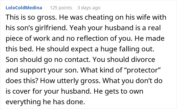 Man confused about affair partner’s baby being his child or grandchild as she’s his son’s recent ex. Man confused about affair partner’s baby being his child or grandchild as she’s his son’s recent ex.