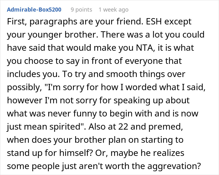 Woman clapping back at brother-in-law tearing down her brother during tense Thanksgiving family dinner. Woman clapping back at brother-in-law tearing down her brother during tense Thanksgiving family dinner.