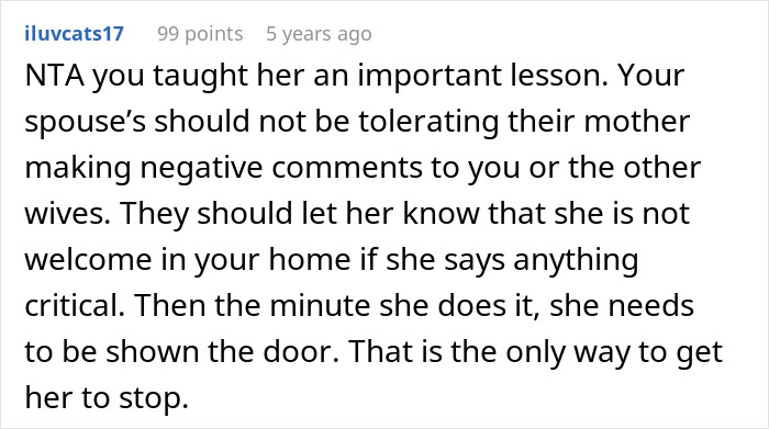 Screenshot of a Reddit comment discussing how women pretended ignorance to ruin MIL’s surprise visit. Screenshot of a Reddit comment discussing how women pretended ignorance to ruin MIL’s surprise visit.