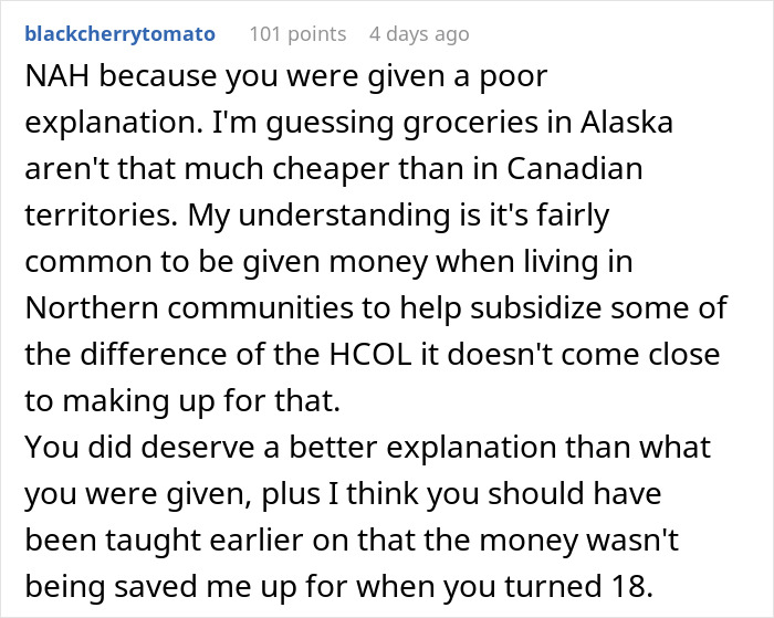 Reddit comment discussing teen wondering about missing $30k and vague answers from mom while online viewers react. Reddit comment discussing teen wondering about missing $30k and vague answers from mom while online viewers react.
