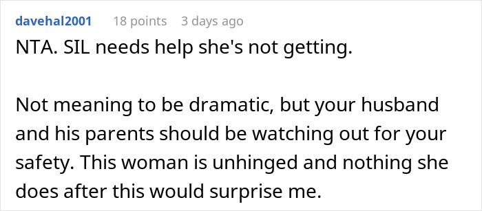 Screenshot of a comment discussing a woman hospitalized after family intervention due to obsession with her brother. Screenshot of a comment discussing a woman hospitalized after family intervention due to obsession with her brother.