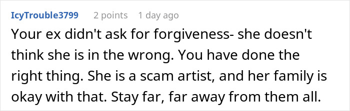 Comment warning about a wife treating her husband as an ATM machine, contributing to marriage falling apart early. Comment warning about a wife treating her husband as an ATM machine, contributing to marriage falling apart early.