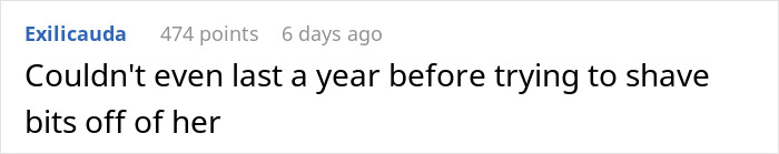 A Reddit comment mocking a girlfriend for playing video games to unwind, questioning if it is ladylike behavior. A Reddit comment mocking a girlfriend for playing video games to unwind, questioning if it is ladylike behavior.