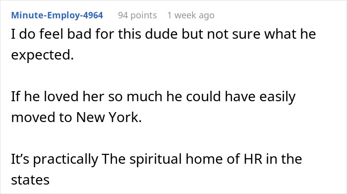 Guy Can't Believe GF Won't Abandon Her Dreams To Be With Him, Whines Even A Year After The Breakup Guy Can't Believe GF Won't Abandon Her Dreams To Be With Him, Whines Even A Year After The Breakup