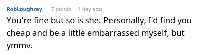 Text comment about a person cutting contact with a friend after she showed her true colors at the McDonald’s drive thru.