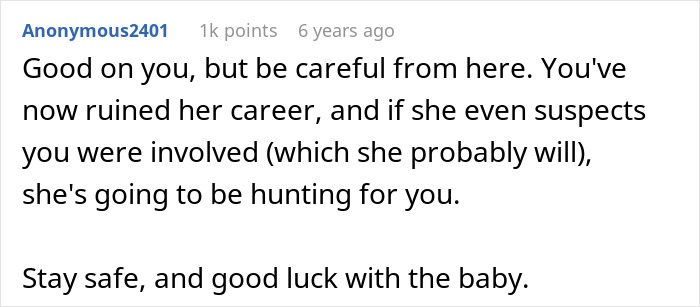 Comment about unhinged MIL losing her job after revengeful DIL discovers her promotion consideration. Comment about unhinged MIL losing her job after revengeful DIL discovers her promotion consideration.