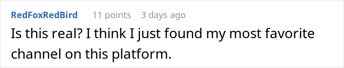 Screenshot of a social media comment reacting to a story about a barefoot spiritual advisor causing chaos at Thanksgiving.