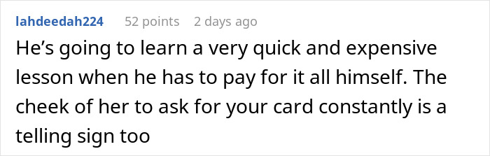 Screenshot of a comment discussing a mom accused of embarrassing her son’s girlfriend who offered to cook meals for them. Screenshot of a comment discussing a mom accused of embarrassing her son’s girlfriend who offered to cook meals for them.