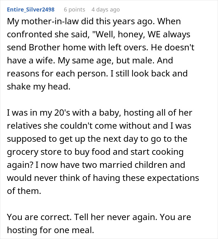 Couple hosting expensive Thanksgiving dinner shocked to find leftovers missing after guests leave.