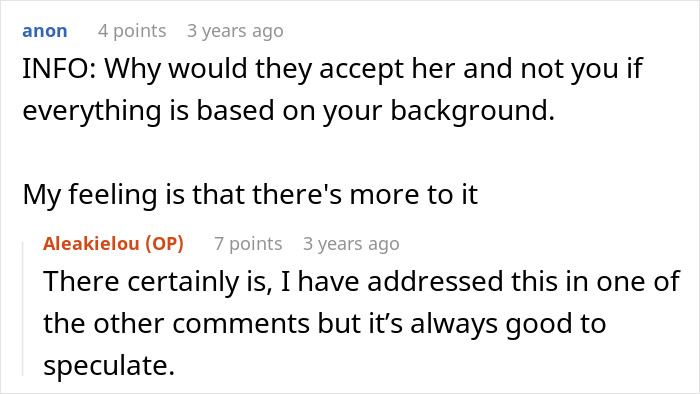 Reddit conversation showing a user discussing repressed rage at their MIL and seeking advice on family acceptance.