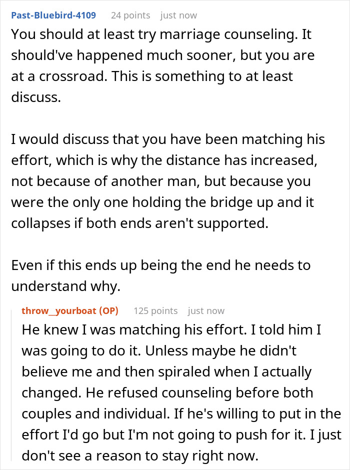 Wife Decides To Focus On Self And Match Hubby's Low Effort In Relationship, He Thinks She's Cheating Wife Decides To Focus On Self And Match Hubby's Low Effort In Relationship, He Thinks She's Cheating