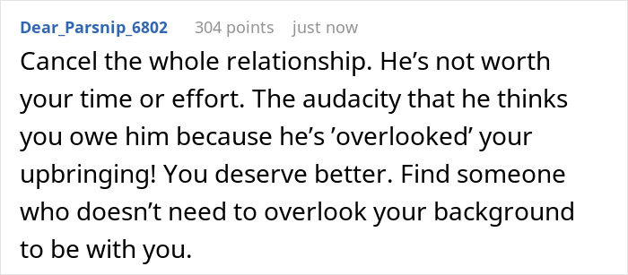 Screenshot of a Reddit comment discussing a girlfriend spending to prove herself and canceling a fully paid Hawaii trip. Screenshot of a Reddit comment discussing a girlfriend spending to prove herself and canceling a fully paid Hawaii trip.