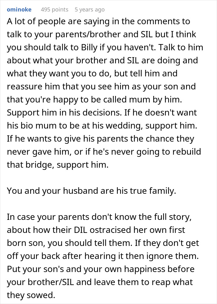 Woman lets nephew call her mom, causing biological mom to lose it and demand she stops the nickname. Woman lets nephew call her mom, causing biological mom to lose it and demand she stops the nickname.