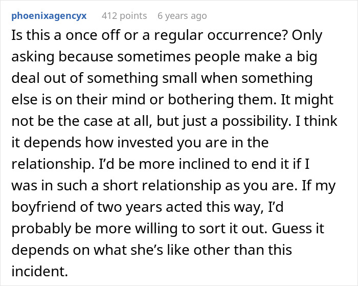 Comment discussing relationship issues after man lends girlfriend a spare keyboard, highlighting her reaction and its consequences. Comment discussing relationship issues after man lends girlfriend a spare keyboard, highlighting her reaction and its consequences.