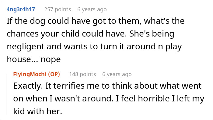 Reddit users discuss MIL poisoning family dog and verbal attacks while shocked she's kicked out of their house and life.